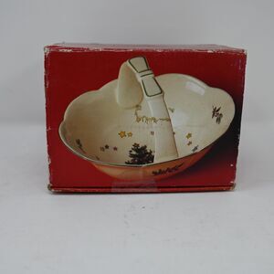 Nikko Christmastime Candy Basket with Handle – Japan – Box Wear